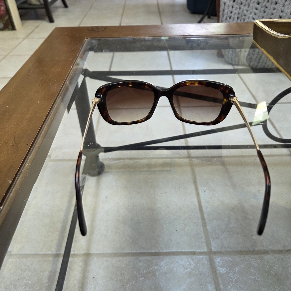 Coach Tortoise Shell Sunglasses - Picture 3 of 3